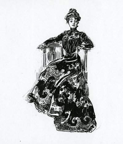 Une fille Gibson, c.1902 - Charles Dana Gibson